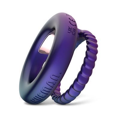 Ерекційне віброкільце Hueman - Jupiter Vibrating Cock and Ball Ring SX3897 фото