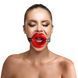 Кляп-розширювач у формі губ Art of Sex &ndash; Gag Lips, натуральна шкіра SO5148 фото 2