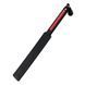 Паддл LOCKINK SEVANDA Braided-handle Spanking Paddle, чорно-червоний, гладенький, з плетінням на ручці SX0877 фото 5