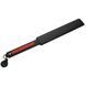 Паддл LOCKINK SEVANDA Braided-handle Spanking Paddle, чорно-червоний, гладенький, з плетінням на ручці SX0877 фото 1