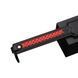Паддл LOCKINK SEVANDA Braided-handle Spanking Paddle, чорно-червоний, гладенький, з плетінням на ручці SX0877 фото 3
