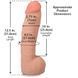 Фаллоимитатор Doc Johnson The Realistic Cock ULTRASKYN - 12 Inch Hung with Balls Vanilla SX4438 фото 5