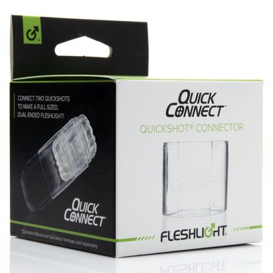 Адаптер Fleshlight Quickshot Quick Connect для соединения двух Квикшотов в одну игрушку F19266 фото