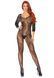 Бодистокинг Leg Avenue Swirl Lace Bodystocking One size Black, ажурная ткань, доступ SO8617 фото 3