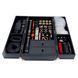 БДСМ-набор LOCKINK All-in-1 BDSM Play Kit, черный, кожа с тиснением, предметы для бондажа, шибари, ваксплея SX0819 фото 5