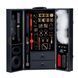 БДСМ-набор LOCKINK All-in-1 BDSM Play Kit, черный, кожа с тиснением, предметы для бондажа, шибари, ваксплея SX0819 фото 4