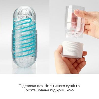 Мастурбатор Tenga Spinner 02 Hexa с упругой стимулирующей спиралью внутри, стандартная спираль SO2747 фото