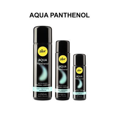 Лубрикант на водній основі pjur Aqua Panthenol 30 мл з пантенолом, догляд та зволоження PJ13600 фото