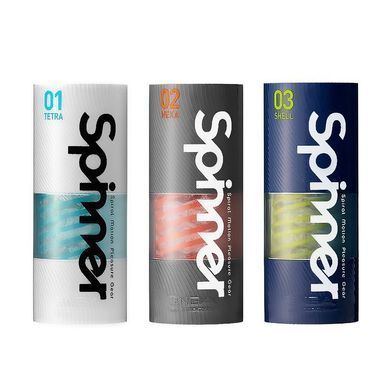 Мастурбатор Tenga Spinner 02 Hexa с упругой стимулирующей спиралью внутри, стандартная спираль SO2747 фото