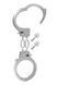 Строгие металлические наручники Fetish Tentation Soft adjustable metal wrist cuffs SX1093 фото 2