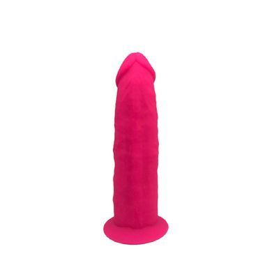 Фалоімітатор з вібрацією SilexD Henry Vibro Pink (MODEL 2 size 7in) + LRS, діаметр 4,4 см SX3130 фото