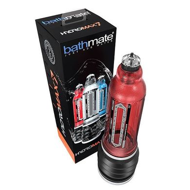 Гидропомпа Bathmate Hydromax 7 Red (X30), для члена длиной от 12,5 до 18см, диаметр до 5см HM-30-BR фото