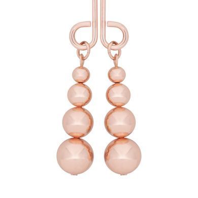 Затискач для клітора Rosy Gold - Clitoris Clamp - Subtle Weight SX3899 фото