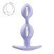 Анальные шарики Fun Factory B BALLS DUO Purple, эффект вибрации, диаметр 3,2 и 3,6 см SX3691 фото