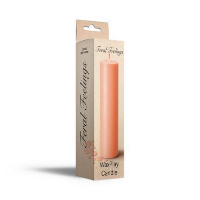Свічка для WaxPlay Feral Feelings soft 15 см Light Orange SX5179 фото