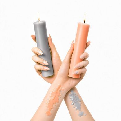 Свічка для WaxPlay Feral Feelings soft 15 см Light Orange SX5179 фото