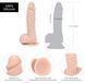 Реалистичный фаллоимитатор на присоске ADDICTION &mdash; Mark 7,5&Prime; Dildo With Balls, Beige SO5583 фото 4