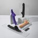 Вибронасадка для страпона с вакуумной стимуляцией Strap-On-Me Multi Orgasm Dildo M Black SX4031 фото 7