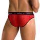 Мужские полупрозрачные трусы Passion 031 SLIP MIKE XXL/XXXL Red, под леопард SO7566 фото 2