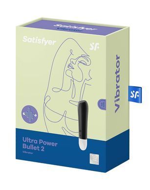 Вибропуля перезаряжаемая Satisfyer Ultra Power Bullet 2 Black SO5423 фото