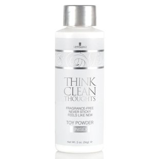 Пудра для ухода за игрушками Sensuva Think Clean Thoughts Toy Powder (56 г) SO4467 фото