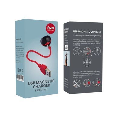 Магнитный кабель для зарядки Fun Factory USB MAGNETIC CHARGER, с индикатором SX1008 фото
