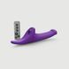 Вібронасадка для страпону з вакуумною стимуляцією Strap-On-Me Multi Orgasm Dildo S Purple SX4032 фото 1