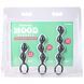 Набор анальных игрушек Doc Johnson Mood Naughty Contour Beads Trainer Set SX4495 фото 5